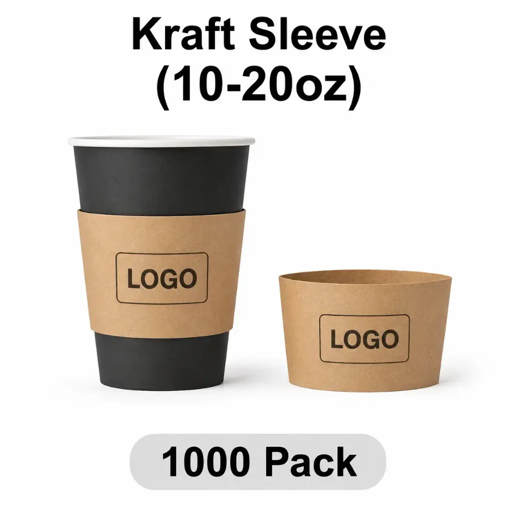 Outer Sleeves for 10-20 Oz (Kraft) [1000 pack]